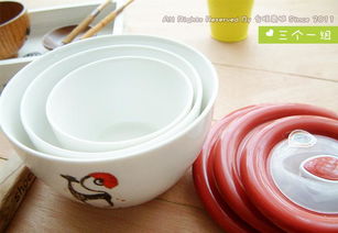 禮品裝微波爐保鮮密封碗三件套 廠家直銷，勁爆低價瘋搶中！